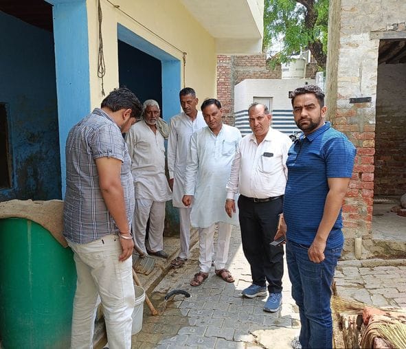The old water tank in Gangoli will be repaired after preparing the estimate