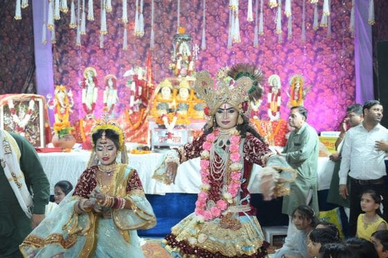Jagran of Mother Bhagwati in Patram Nagar
