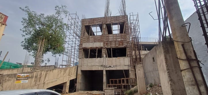 Lift will be installed in multipurpose car parking soon, structure is ready