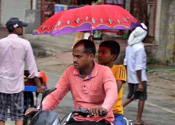 Storm and rain have brought relief in the weather while power cuts have taken away peace and happiness