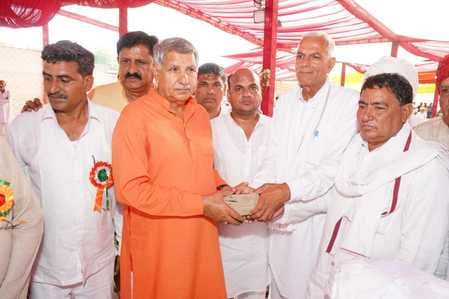 Donated 3 lakh rupees for Jat Dharamshala