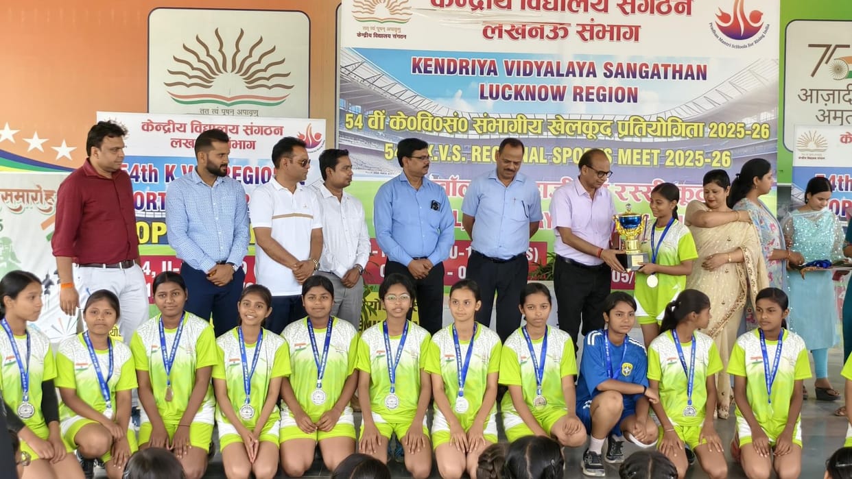 PM Shri KV Number Two Air Force Chakeri first in Football Under-17