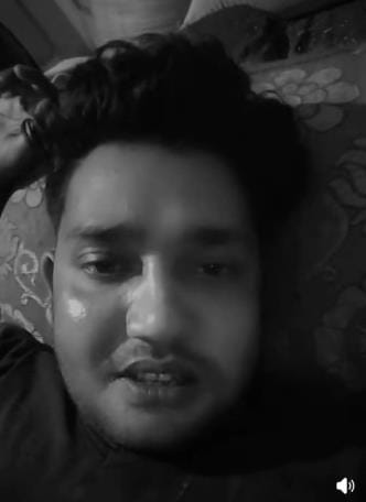 When his wife did not return from her parents' house, the young man committed suicide by shooting himself