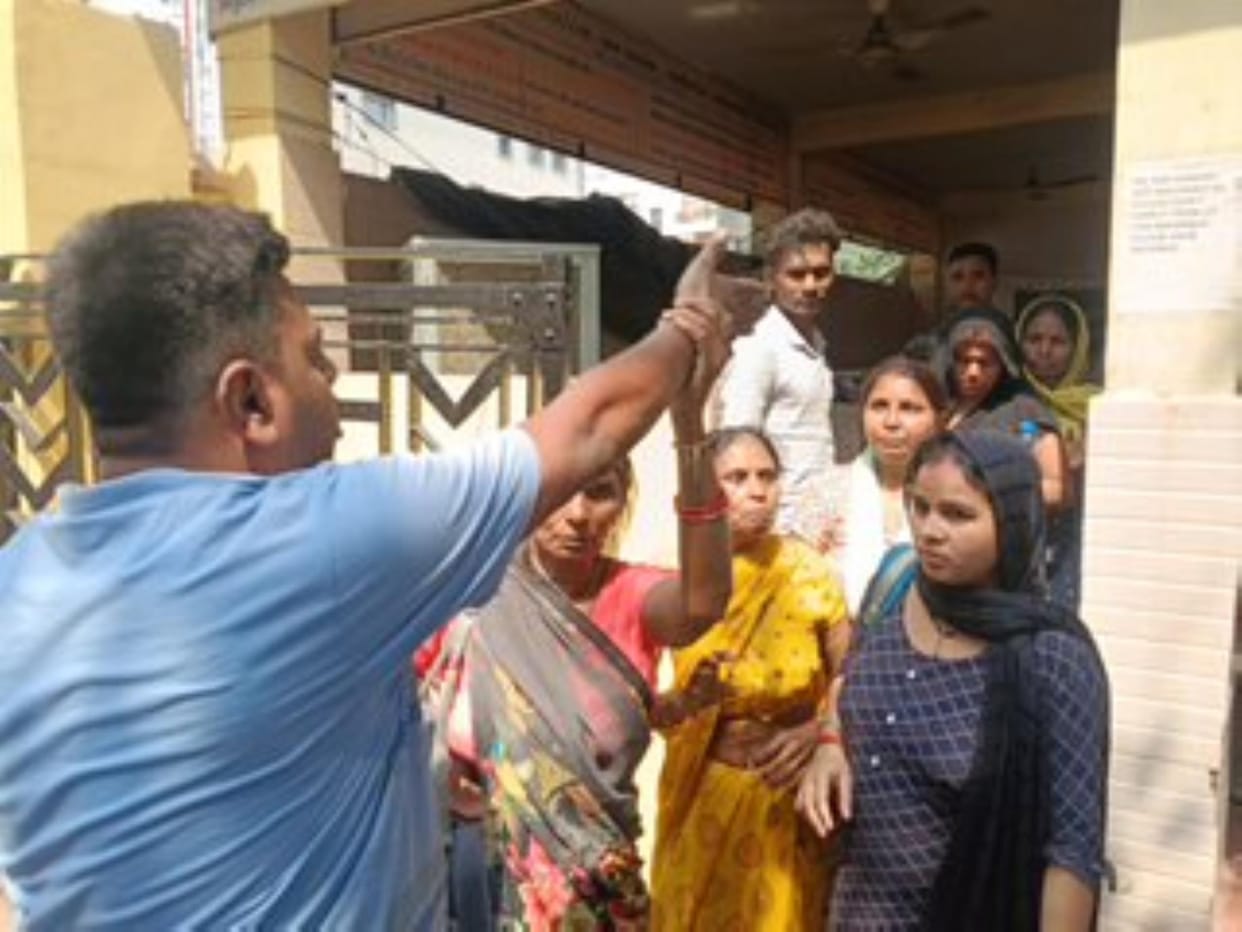 There was a scuffle between the parents and in-laws on the death of the daughter
