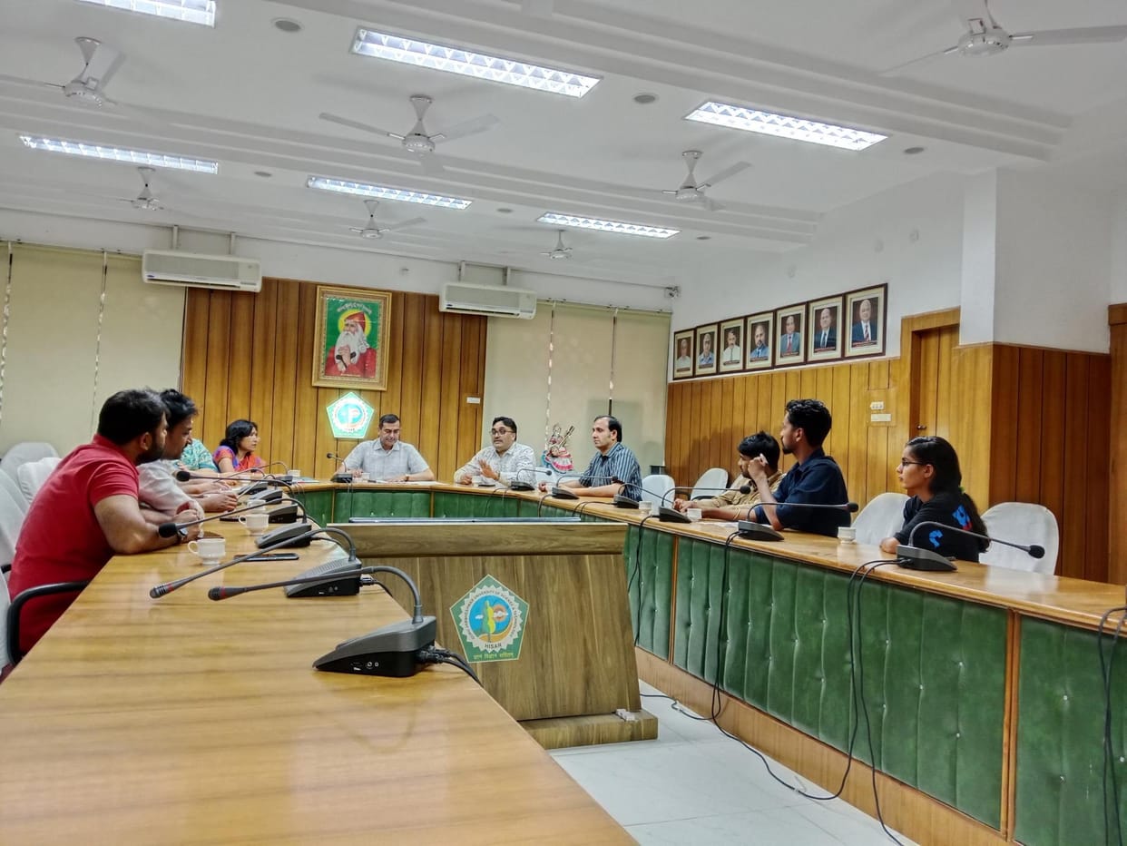 Joint student front meeting with the committee was held in GJU