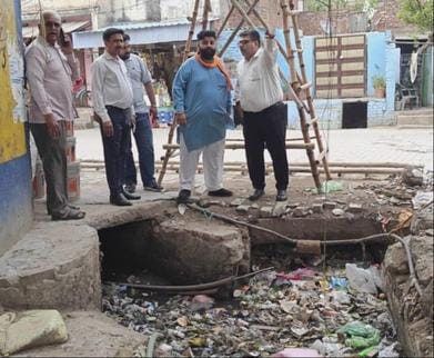 Corporation officers do not know about drainage of drains, inspection reveals the truth