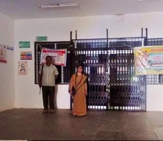 AD inspected the health centers and found them locked