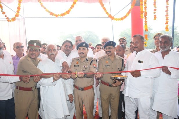 SSP inaugurated Sardhana Gang Canal Police Post