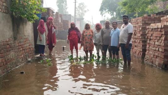 BDPO saheb, get the water drained out, it is the daughter's wedding, how will the wedding procession come