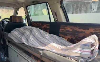 घर में दो लोगों की मौत से पसरा मातम