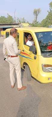 Haroli Police should check school vehicles for the safety of children.