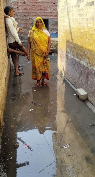 Villagers are troubled due to waterlogging in Rupamai village, there is a risk of infection