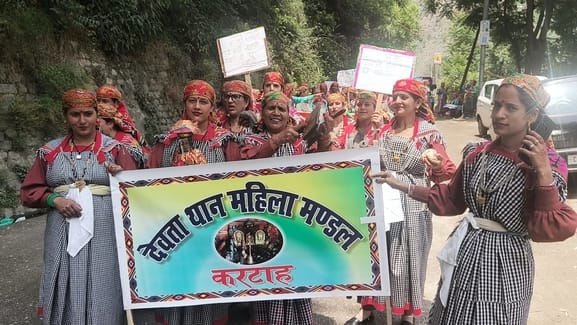 The message of preservation of culture was given through a beautiful tableau