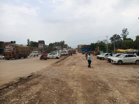 Name of development, work of destructio Shahpur residents said, no more