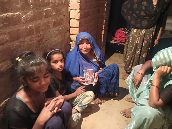 Son missing for 14 days, mother gave up eating