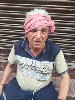 Elderly man attacked by helpless cattle, got eight stitches in his head
