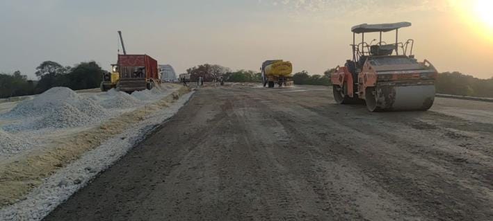 Vehicles will soon fill the Hanumanganj bypass