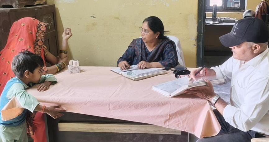 Most patients in the fair were suffering from fever and stomach ache