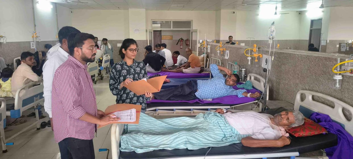 Heat and changing weather increased the number of patients