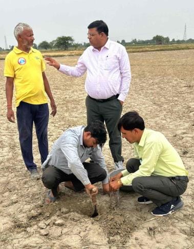 Soil samples taken from 112 Gram Panchayats