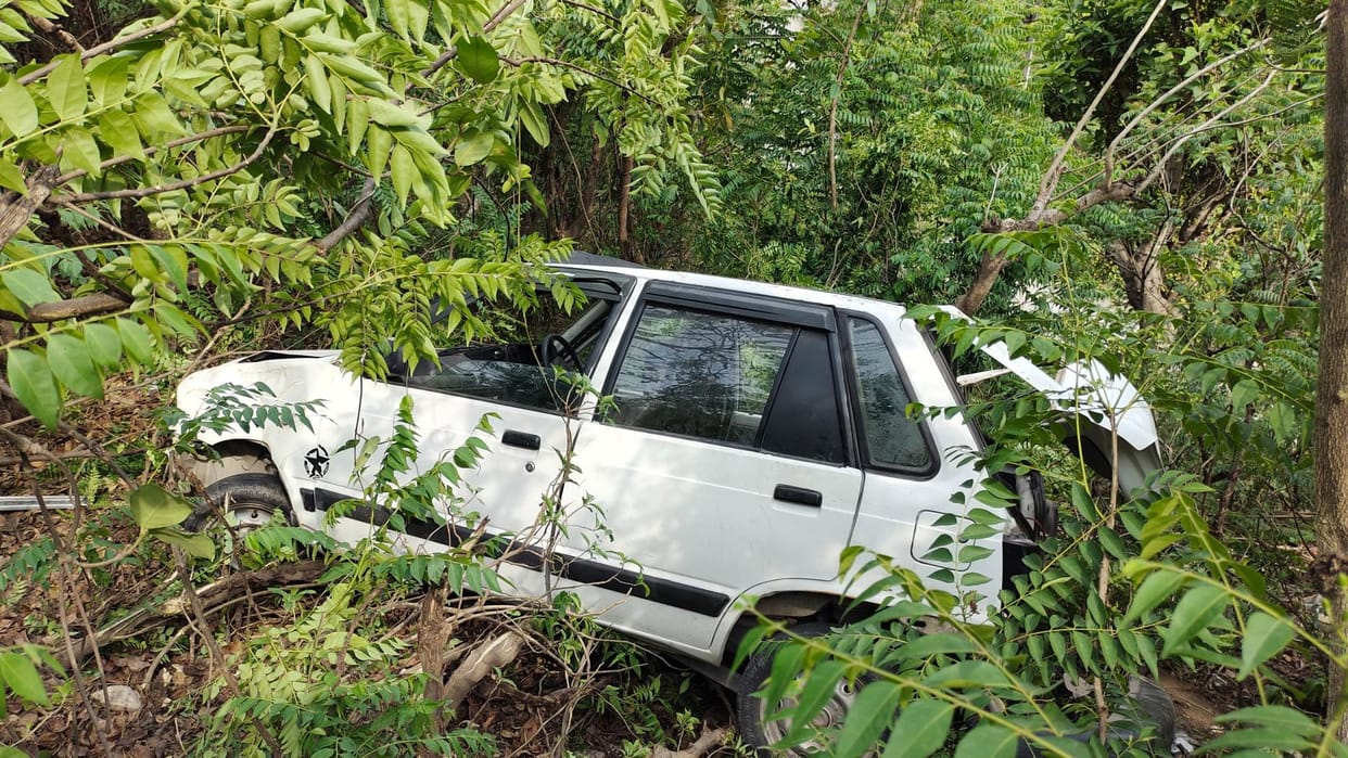 Accident, Five Injured
