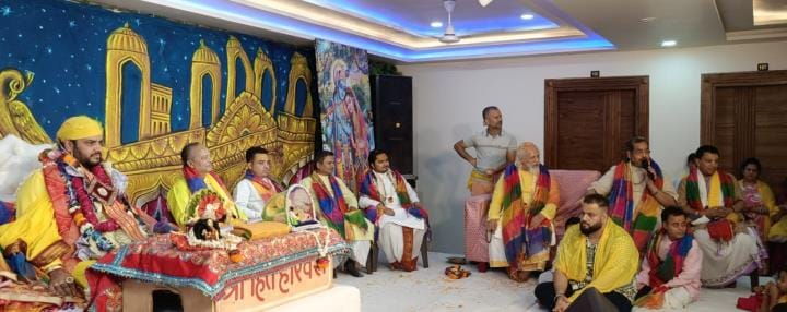 Saint Kulvinder Das expressed concern over the plight of Yamuna river