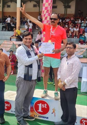 Naksh and Khushi won in the under-14 category in high jump