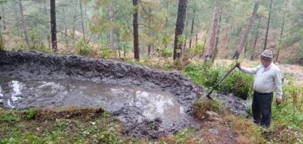 Ponds were made so that wildlife does not come to the populated areas to quench their thirst