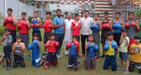 Asian Boxing Championship bronze medalist welcomed