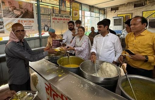 Rotary kitchen provided food to the needy