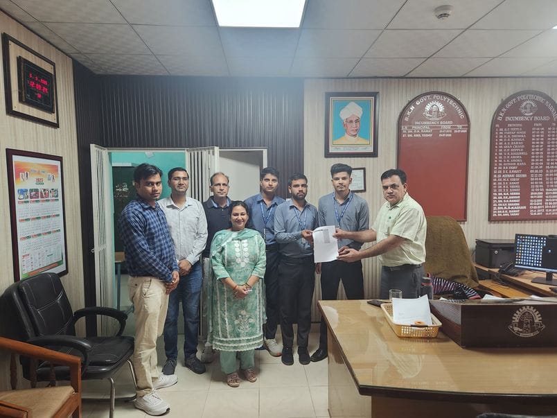 Placement in BKN College, 182 students selected