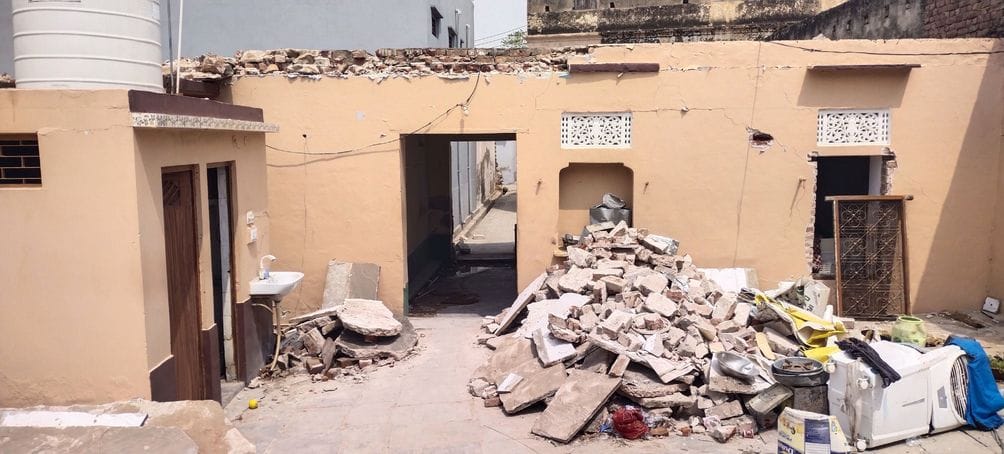 Retired DSP expressed apprehension of use of explosives or gunpowder