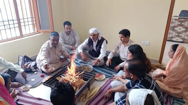 MLA inaugurated the newly constructed Panchayat Bhawan