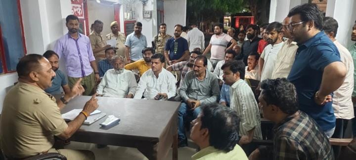 Hindu organizations got angry when the accused was challaned for disturbing peace