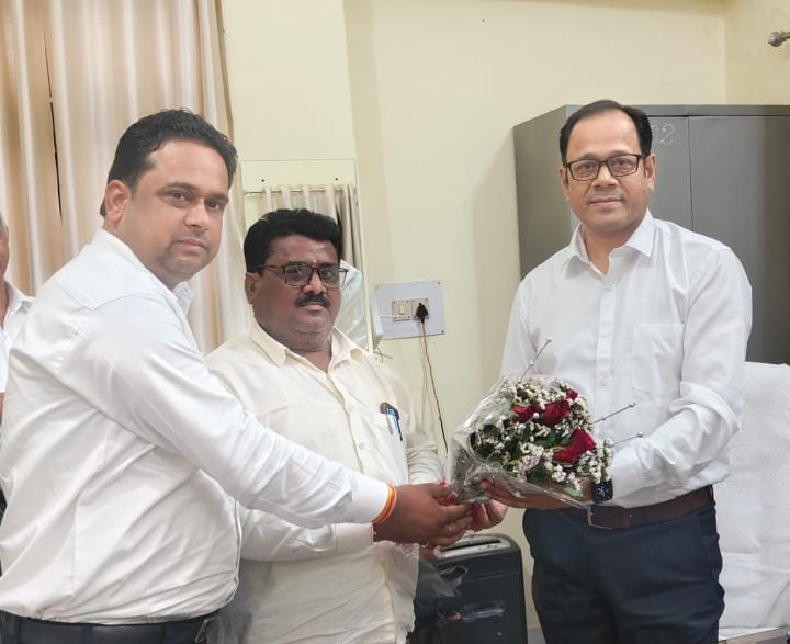 District Judge Mayank Chauhan took charge
