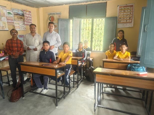 Water purifiers are being installed in schools and hospitals of Nitthar and Nirmand