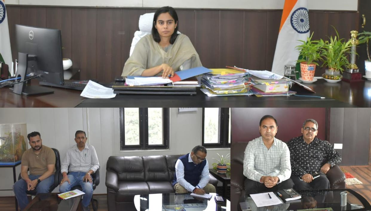 DC Reasi Held Meeting