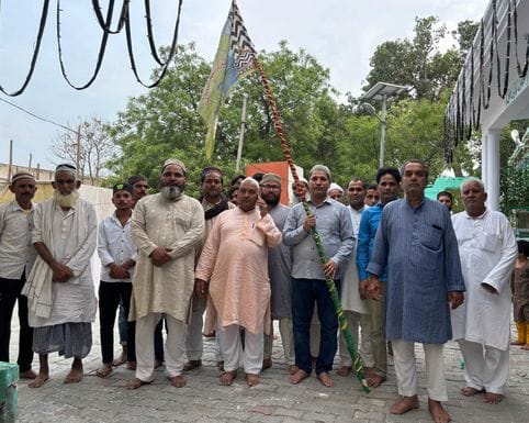 Urs begins with flag hoisting in Sakhanu