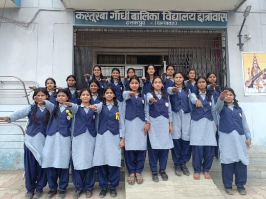 Formation of Student Parliament in Kasturba Gandhi School