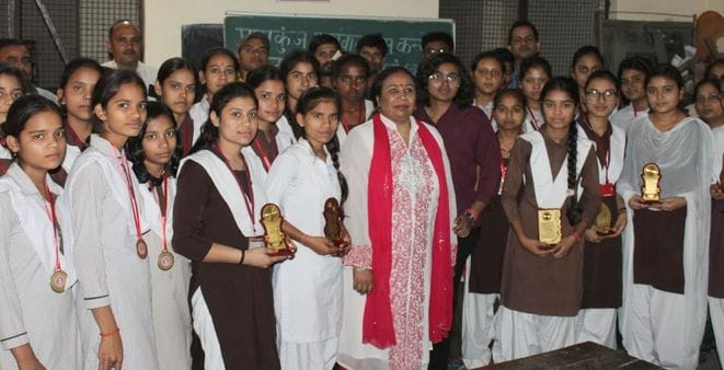 Meritorious students were honored
