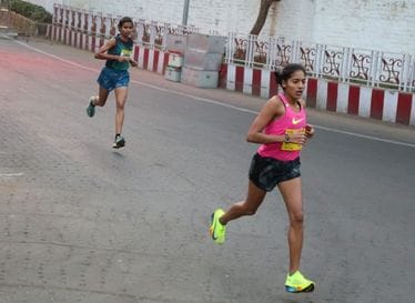 Sonika became Asian cross country champion by eating dry food