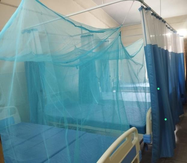Isolation ward ready for dengue patients