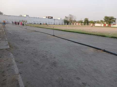 Construction of synthetic track will start from next week