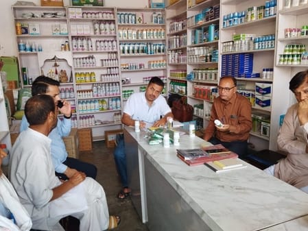 Agriculture department raided, took 3 samples of pesticide