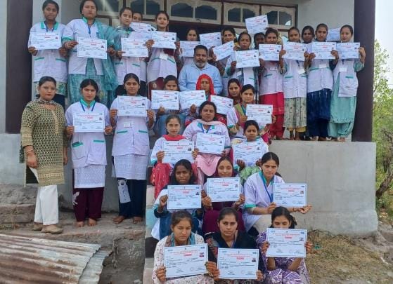 Gave Training to 35 Womens
