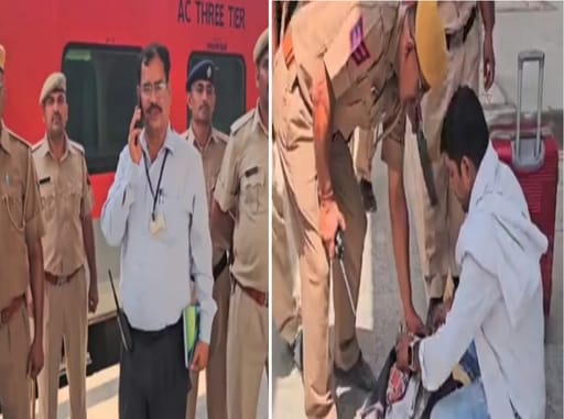 जैसलमेर रेलवे स्टेशन पर हाई अलर्ट