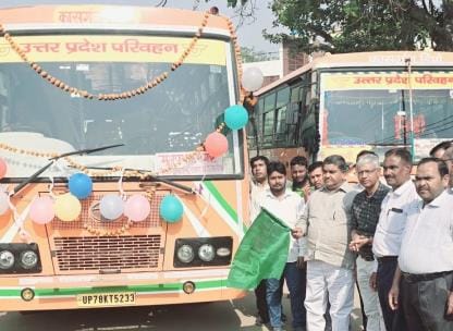 Bus left for Meerut-Muzaffarnagar