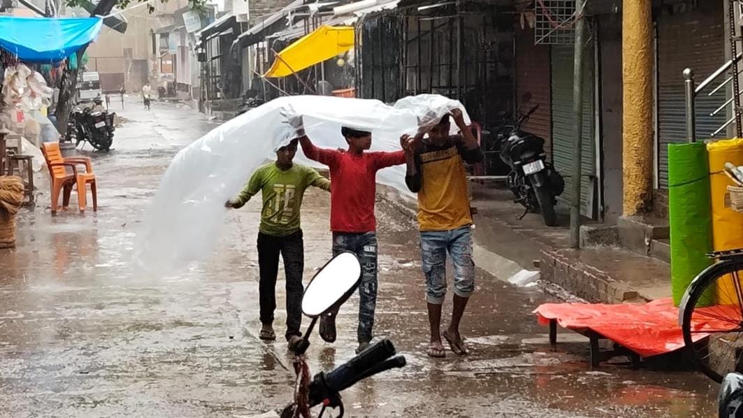 The weather is pleasant due to heavy rain, the heat has reduced