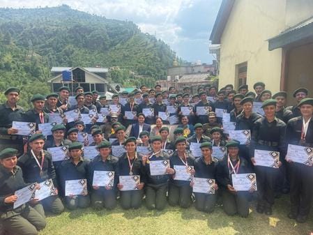 Passing out parade of 67 forest friends held in Rohru
