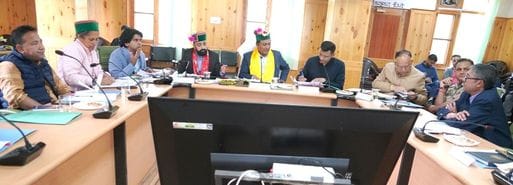 Minister Jagat Singh Negi presided over the meeting of the Development Authority